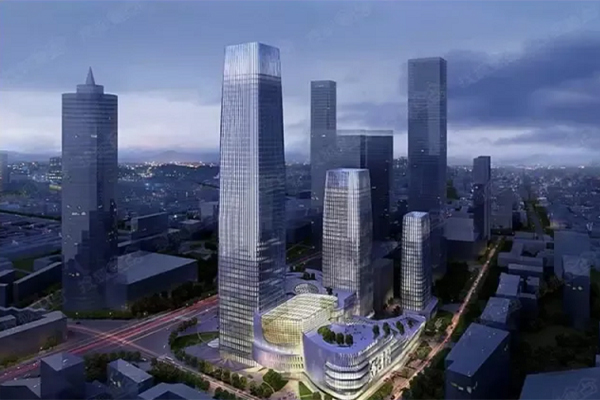 【蘭州鴻運金茂項目】彈簧<a href='http://www.jshnzg.com' target='_blank'><u>減震器</u></a>  