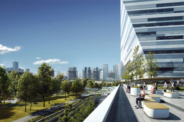 【上海圖書(shū)館東館】空調<a href='http://www.jshnzg.com' target='_blank'><u>減震器</u></a>